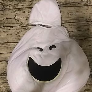 NWT Pottery barn Ghost costume size 3T glow puffy